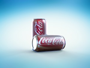 coca cola can 3D मॉडल