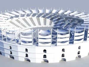 arena gladiator Roma Model 3D