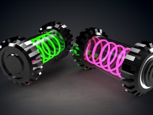 sci-fi liquid nuclear grenade 3D 模型