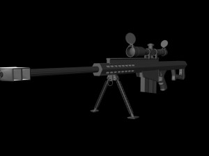 barret 50 3D Model