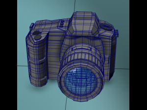 dslr camera Modelo 3D