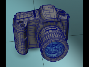 dslr camera Modelo 3D