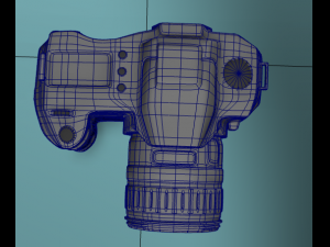 dslr camera Modelo 3D