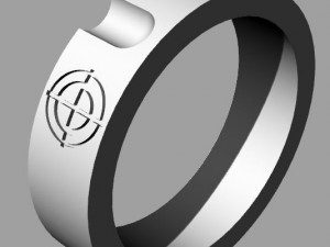 revolver target 3D 프린트 모델