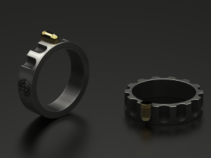 revolver ring 3D Print Model