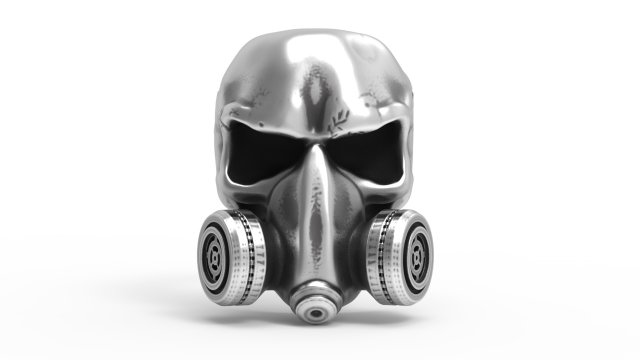 skull ring 175 size 3Dプリントモデル .c4d .max .obj .3ds .fbx .stl .blend 