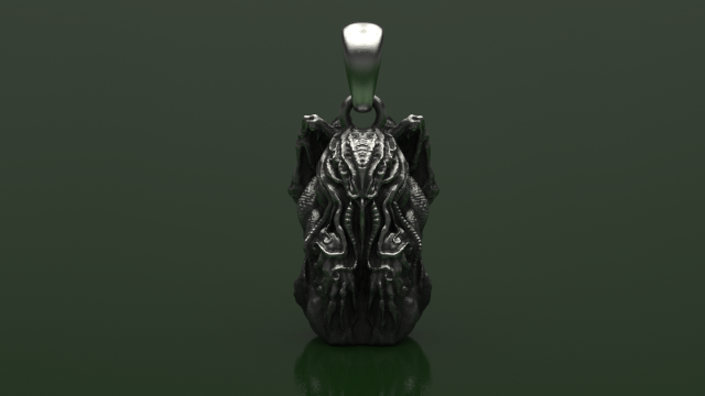 ctulhu 3D प्रिंट मॉडल .c4d .max .obj .3ds .fbx .stl .blend