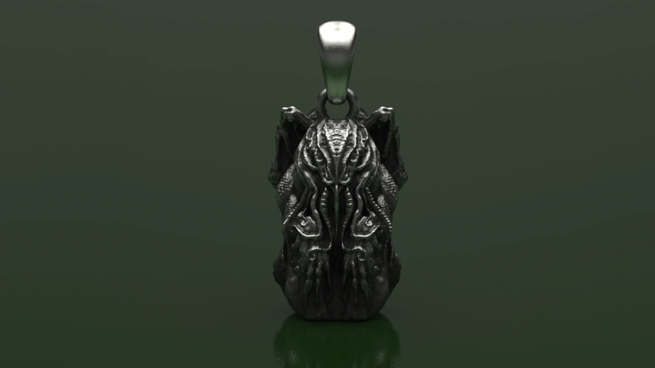ctulhu 3D Print Model .c4d .max .obj .3ds .fbx .stl .blend 