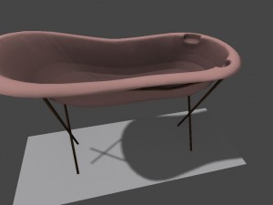 baby bath Modèle 3D
