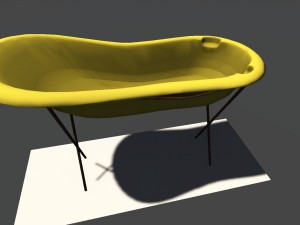 baby bath Modèle 3D
