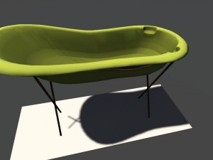 baby bath Modèle 3D