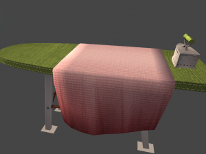ironing board 3D मॉडल