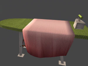 다리미판 3D 모델