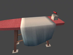 다리미판 3D 모델