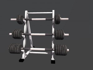 fitness equipment Modelo 3D