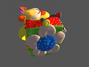 cube toy 3D मॉडल