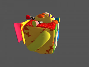 cube toy 3D मॉडल