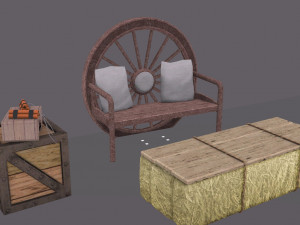 west set Modèle 3D
