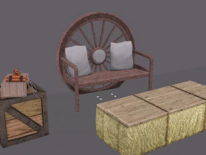 west set 3D Model