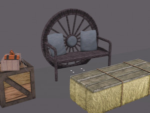 west set Modèle 3D