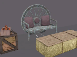 west set 3D Model