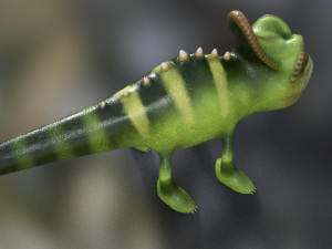 chameleon model 3d 3D Модель