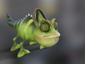 chameleon model 3d 3D Model