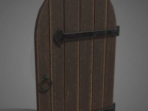 medieval door 3D Model