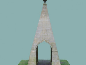 needles eye folly Model 3D