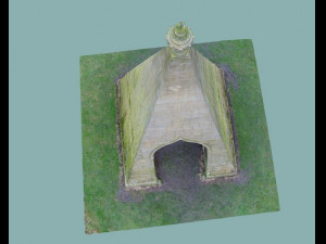 needles eye folly Model 3D