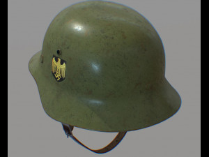 helmet nazi Modello 3D