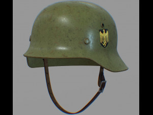 helmet nazi Modello 3D