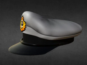 cap navy 3D Model