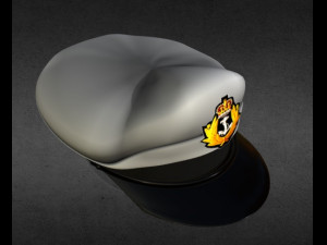 cap navy 3D Model