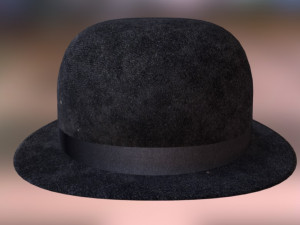 bowler hat sir vintage 3Dモデル
