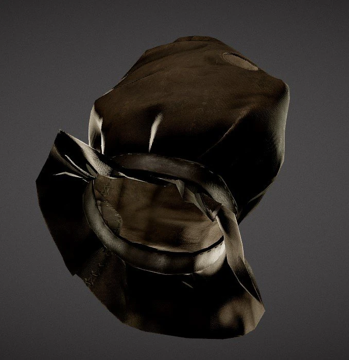 bag head 3D Model .c4d .max .obj .3ds .fbx .stl .blend