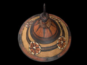 レザーファイバーハット 3Dモデル