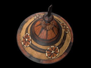 leather fiber hat 3D 模型