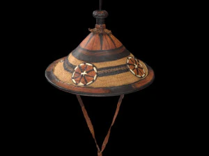 leather fiber hat 3D Model