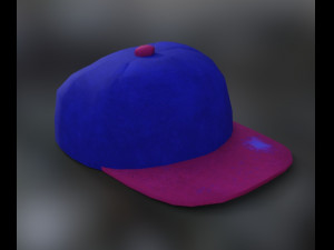 cap young 5 colors unissex Modèle 3D