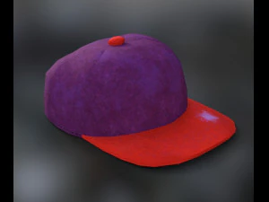 cap young 5 colors unissex 3D Model