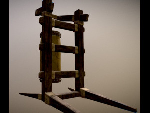 punching bag low decor 3D 모델