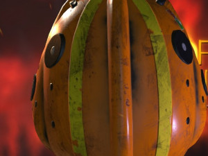firefighter helmet 3Dモデル
