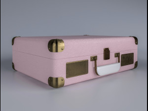 pink crosley 3D Model