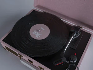 pink crosley 3D Model