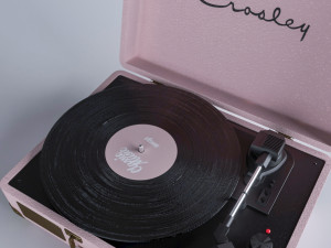 pink crosley 3D Model