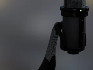 マイクロフォンスタジオ 3Dモデル