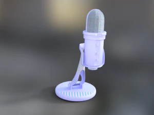 マイクロフォンスタジオ 3Dモデル