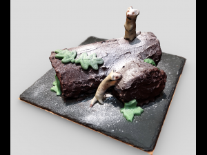 cake christmas 3D-Modell