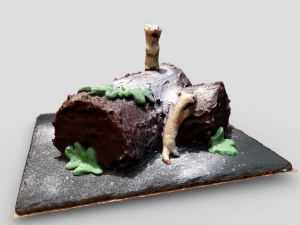 cake christmas 3D Model